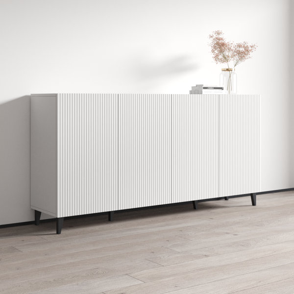 White Lacquer Buffet Wayfair